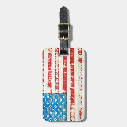 Faded glorie bagagelabel (Voorkant verticaal)