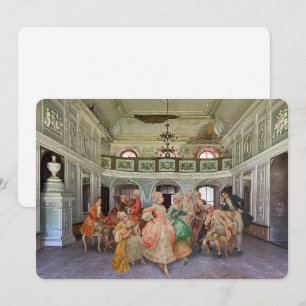 Faded glorie feestdagenkaart