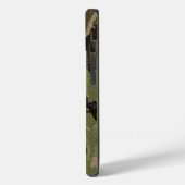 Faded Green Camo Case-Mate iPhone Case (Achterkant / Links)