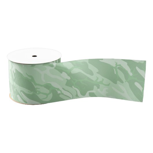 Faded Green Camo Grosgrain Lint (Spoel)