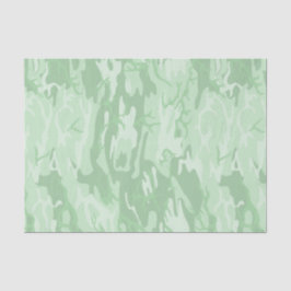 Faded Green Camo Tissuepapier