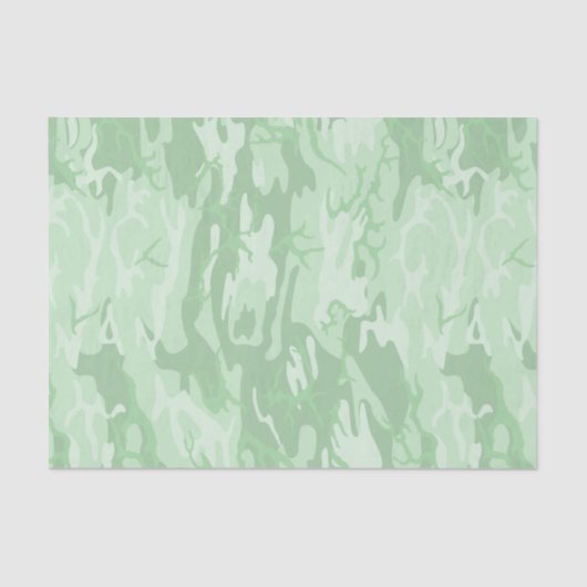 Faded Green Camo Tissuepapier (Voorkant)
