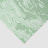 Faded Green Camo Tissuepapier (Detail)