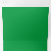 Faded Green,Fern,Forest Green Drieluik Kaart (Binnenzijde eerst)