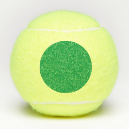 Faded Green,Fern,Forest Green Tennisballen