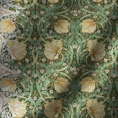 Faded Green Pimpernel  William Morris Tafelkleed