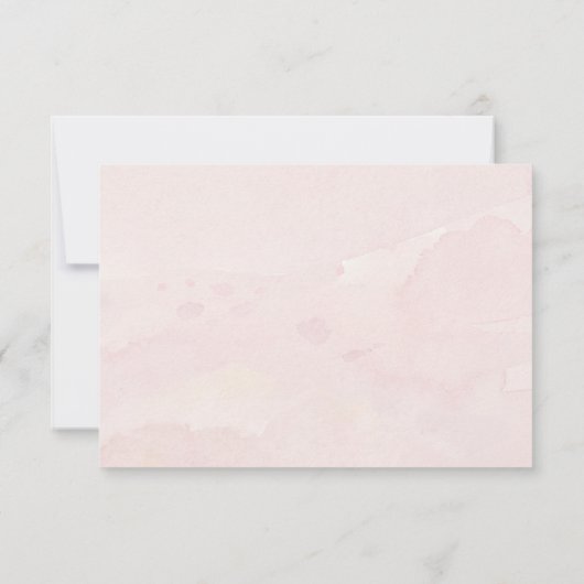 Faded Greenery Tropical Beach Boho Oerwoud Earthy Kaart (Achterkant)