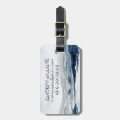 Faded Horizon II Bagagelabel (Voorkant verticaal)