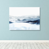 Faded Horizon II Canvas Afdruk (Insitu (Houten vloer))