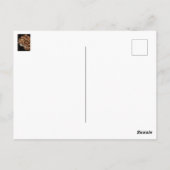 Faded hydrangea briefkaart (Achterkant)