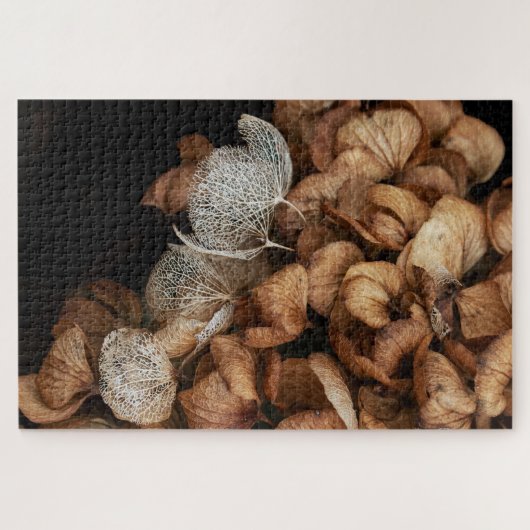 Faded Hydrangea  Legpuzzel (Horizontaal)