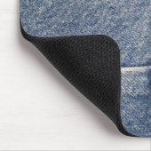 Faded Jeans/Denim Fabric Muismat (Hoek)