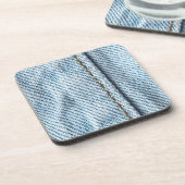 Faded Jeans Pant been Bier Onderzetter (Linkerzijde)