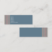 Faded Jeans-profielkaart Mini Visitekaartje (Voorkant / Achterkant)