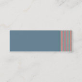 Faded Jeans-profielkaart Mini Visitekaartje (Achterkant)