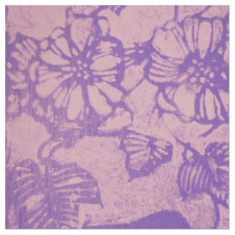 Faded lavender Hummingbird Fabric Stof