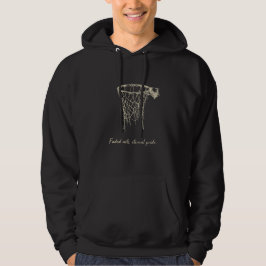 Faded Nets Eternal Pride Distressed Illustration Hoodie