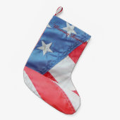 Faded Old Glory Kleine Kerstsok (Voorkant (Hangend))