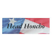 Faded Old Glory Naambadge (Voorkant)