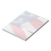 Faded Old Glory Notitieblok (Linkerzijde)