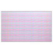 Faded Pink Blue Gingham Stof (Yard (91,4 cm))