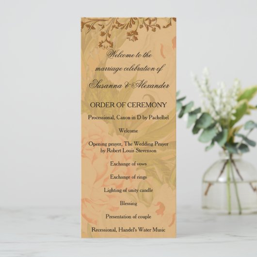 Faded ponden en het goudweddenschapsprogramma van programmakaart (Staand voorkant)