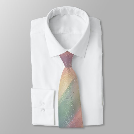 Faded regenboog Necktie Stropdas (Gebonden)