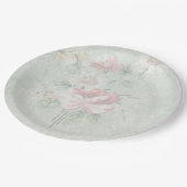 Faded Rozen Shabby  ontwerp Papieren Bordje (Gekanteld)