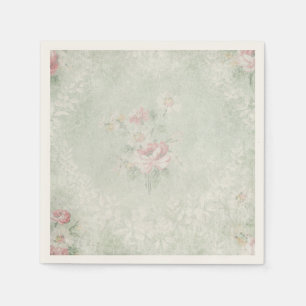 Faded Rozen Shabby  ontwerp Servet