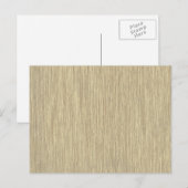 Faded Rustische korrelig hout achtergrond Briefkaart (Voorkant / Achterkant)