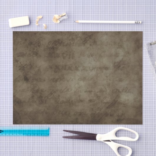 Faded sepia parchment paper tissuepapier (Craft)
