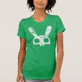 Faded Skull Bunny T-shirt (Voorkant)