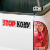 Faded Stop Kony-Bumpersticker Bumpersticker (Op Truck)