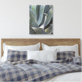 Faded Succulant Detail, 2017 Canvas Afdruk (Insitu (Slaapkamer))