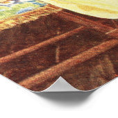 Faded tapijt van Millicent Sowerby Poster (Hoek)