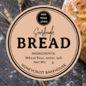 Faded Terracota Bakery Sourdough Bread Sticker