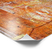 Faded verf, Fort Madison, Iowa Foto Afdruk (Hoek)