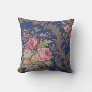 Faded Victoriaans stijl floral chintz Kussen