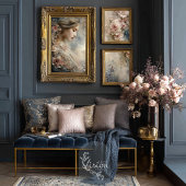 Faded Whispers Romantisch Roos Shabby Chic Portrai Tissuepapier