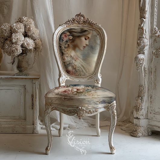 Faded Whispers Romantisch Roos Shabby Chic Portrai Tissuepapier
