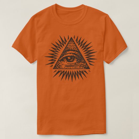 FadedStyle Illuminati Eye T-shirt (Design voorkant)