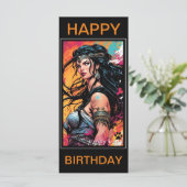 Fadey Barbarian Comic 01 Verjaardag Kaart (Staand voorkant)