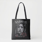 Fading - Gotische Streetwear Design Tote Bag (Voorkant)