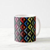 Fading Half-Diamonds koffie-Mok Koffiemok (Voorkant rechts)