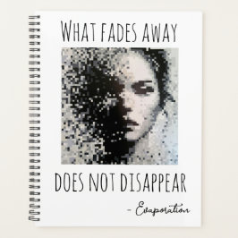 Fading monochrome face planner