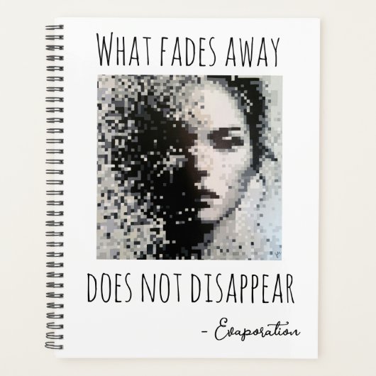 Fading monochrome face planner (Voorkant)