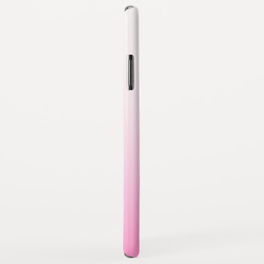 Fading Pinks Ombre Gradatie & Uw Initialen Case-Mate iPhone Case (Achterkant/rechts)