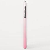 Fading Pinks Ombre Gradatie & Uw Initialen Case-Mate iPhone Case (Achterkant/links)
