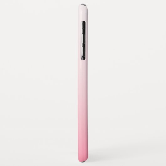 Fading Pinks Ombre Gradatie & Uw Initialen Case-Mate iPhone Case (Achterkant/links)