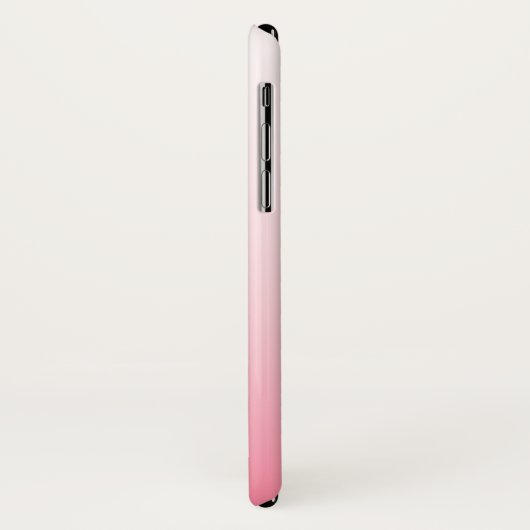 Fading Pinks Ombre Gradatie & Uw Initialen Case-Mate iPhone Case (Achterkant/links)